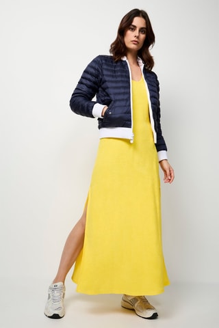 Bomber réversible Hanoi - Blanc et bleu marine