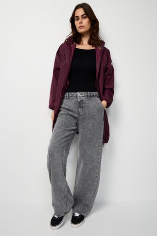 Parka à capuche Copenhagen - Aubergine
