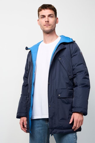 Parka réversible Hamilton - Bleu marine et bleu cobalt