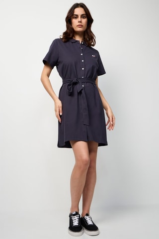 Robe chemise Valencia - Bleu marine