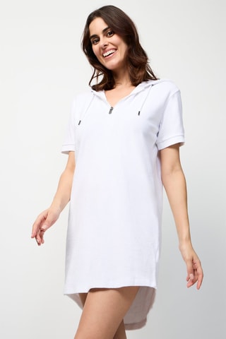 Robe sweat Meg - Blanc
