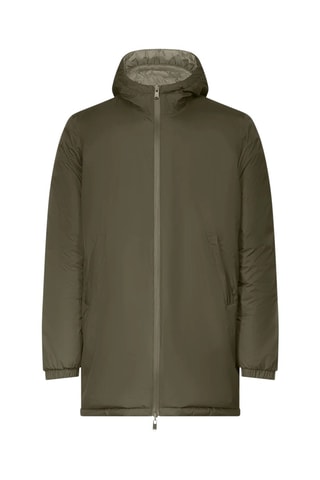 Doudoune réversible Amsterdam - Kaki et beige
