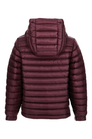 Doudoune réversible à capuche Zurich - Rose poudré et aubergine