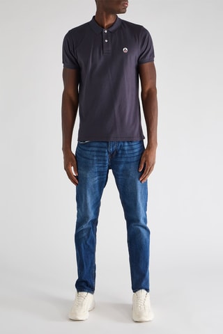 Polo droit Marbella - Bleu marine