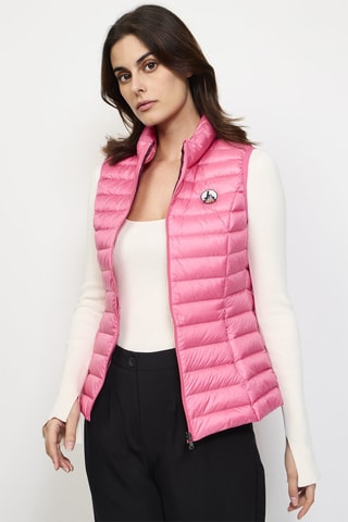 Doudoune sans manches Seda - Rose