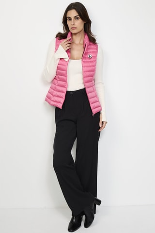 Doudoune sans manches Seda - Rose