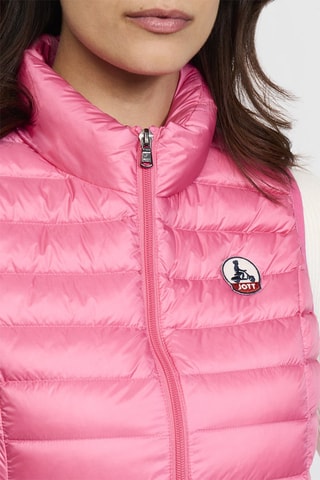 Doudoune sans manches Seda - Rose