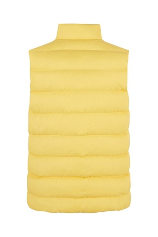 Doudoune sans manches Valentine - Jaune