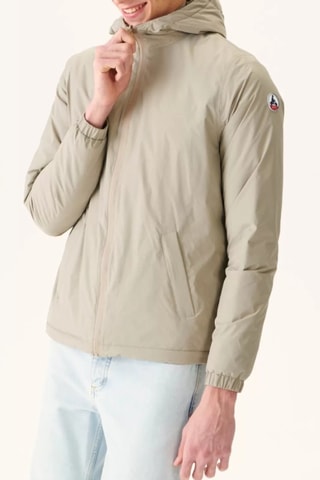 Veste réversible à capuche Vigo - Taupe et beige