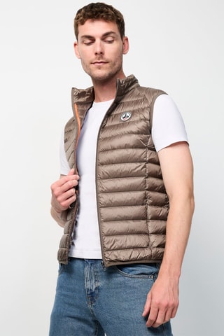 Doudoune sans manches Tom - Taupe
