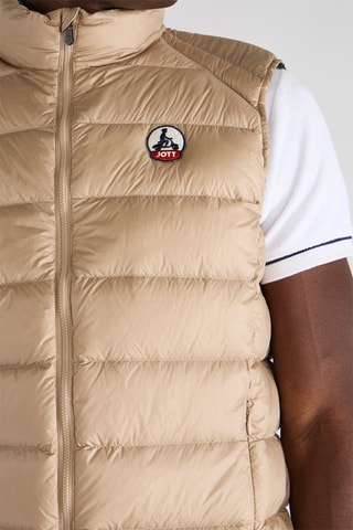 Doudoune sans manches Tim Nomad - Beige