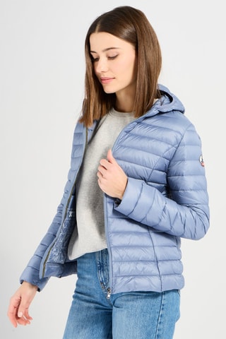 Doudoune à capuche Cloe - Bleu clair