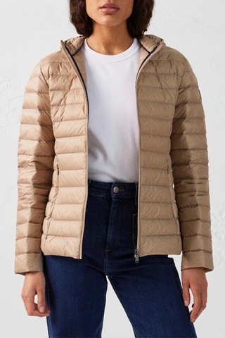 Doudoune à capuche Cloe - Beige