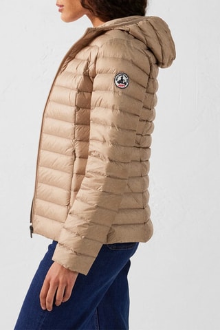 Doudoune à capuche Cloe - Beige