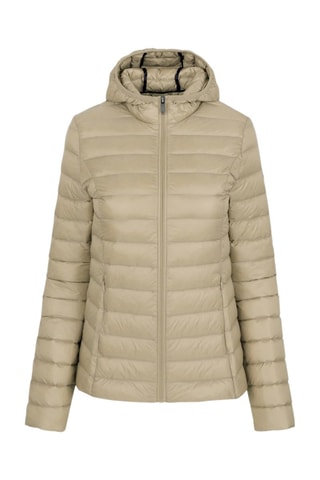 Doudoune à capuche Cloe - Beige