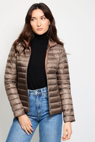 Doudoune à capuche Cloe - Taupe