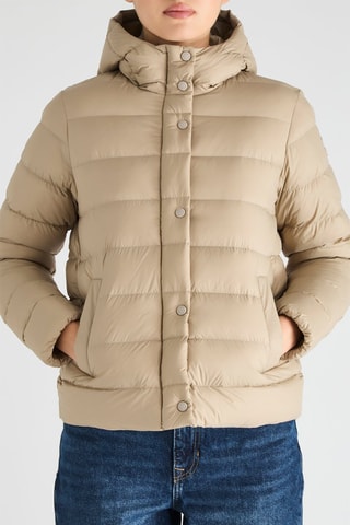 Doudoune à capuche Jane - Beige