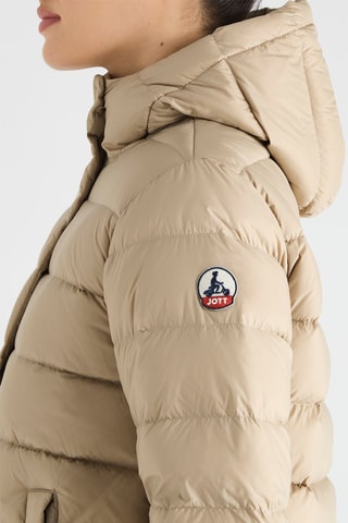 Doudoune à capuche Jane - Beige