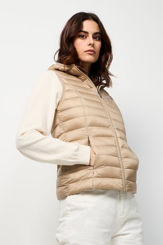 Doudoune sans manches Mali - Beige
