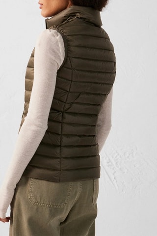 Doudoune sans manches Seda - Vert olive