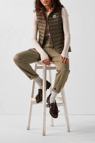 Doudoune sans manches Seda - Vert olive