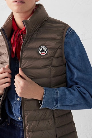 Doudoune sans manches Seda - Taupe