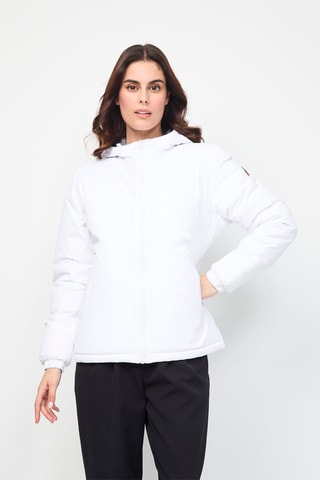Doudoune réversible Vienne - Blanc et anthracite