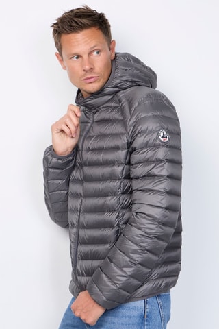 Doudoune à capuche Nico - Anthracite