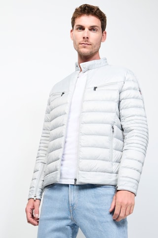 Doudoune David - Gris clair