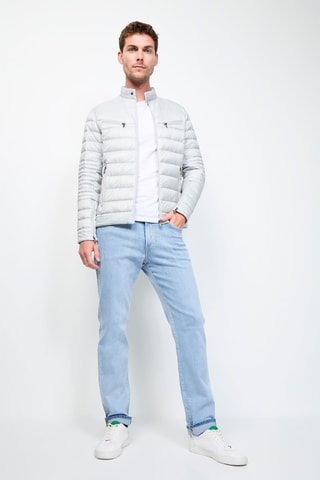 Doudoune David - Gris clair