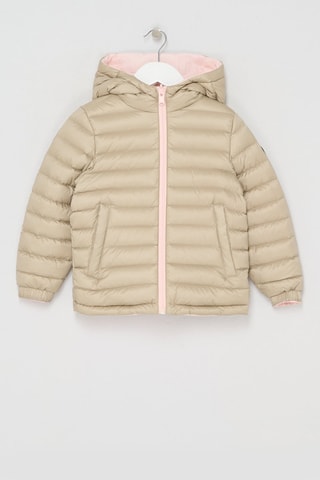 Doudoune réversible Zurich - Rose poudré et beige