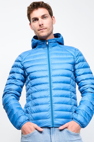 Doudoune à capuche Nico - Bleu cobalt