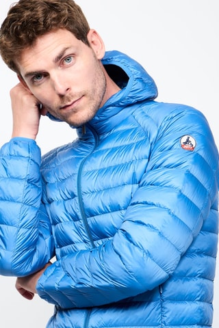 Doudoune à capuche Nico - Bleu cobalt