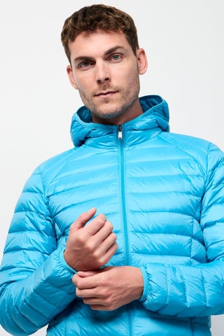 Doudoune à capuche Nico - Bleu