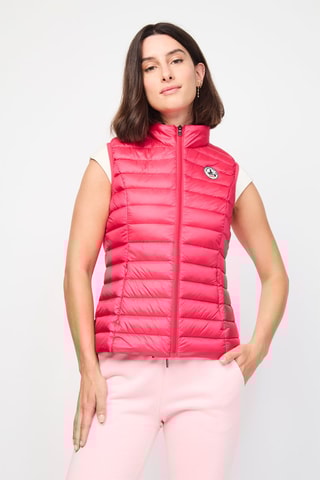 Doudoune sans manches Seda - Fuchsia
