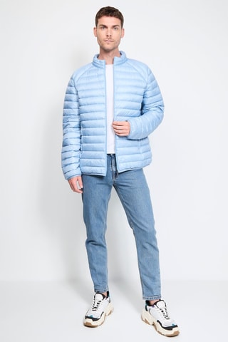 Doudoune Mat - Bleu clair