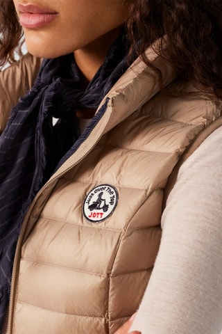Doudoune sans manches Seda - Beige