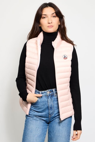 Doudoune sans manches Seda - Rose poudré