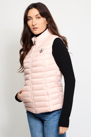 Doudoune sans manches Seda - Rose poudré