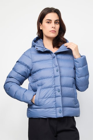 Doudoune à capuche Jane - Bleu clair