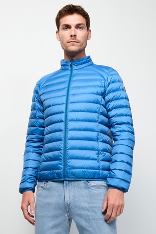 Doudoune Mat - Bleu cobalt