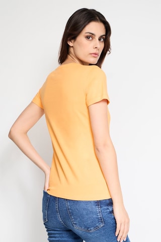 T-shirt Rosas - Orange