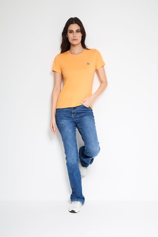 T-shirt Rosas - Orange