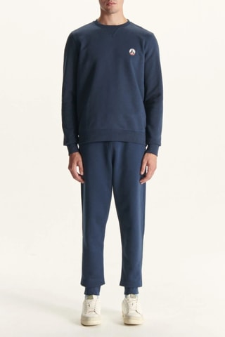 Sweat en coton biologique Braga - Bleu nuit