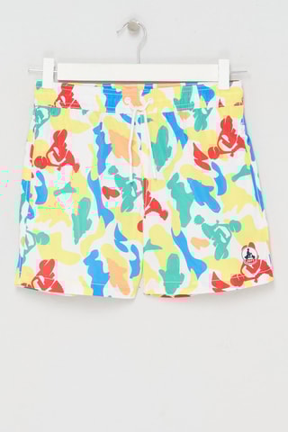Short de bain Cassis - Jaune et blanc