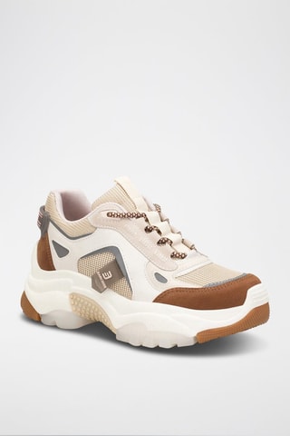 Platform Sneakers - Wit