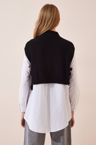 Mouwloos Vest - Zwart