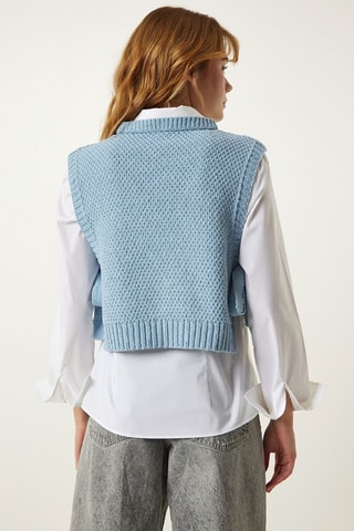 Mouwloos Vest - Blauw