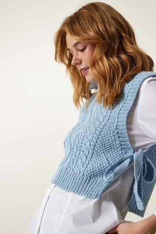 Mouwloos Vest - Blauw