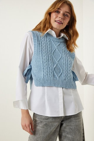 Mouwloos Vest - Blauw